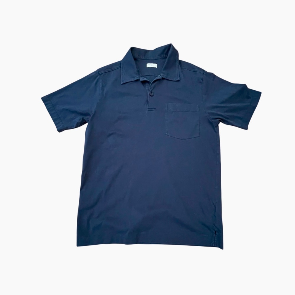 Dries Van Noten Helder Cotton Jersey Polo